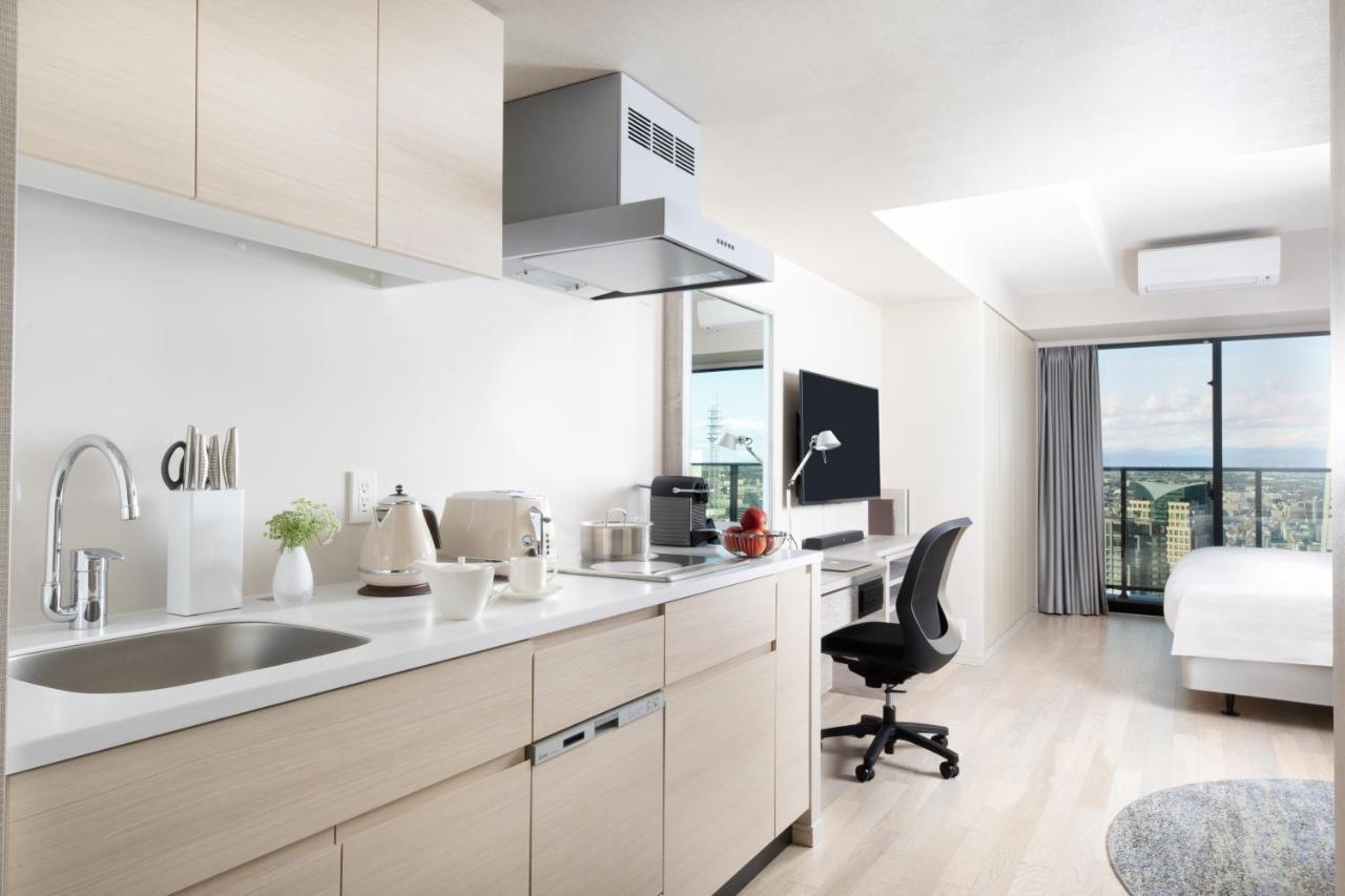 Oakwood Suites Yokohama 요코하마 외부 사진 A typical studio apartment