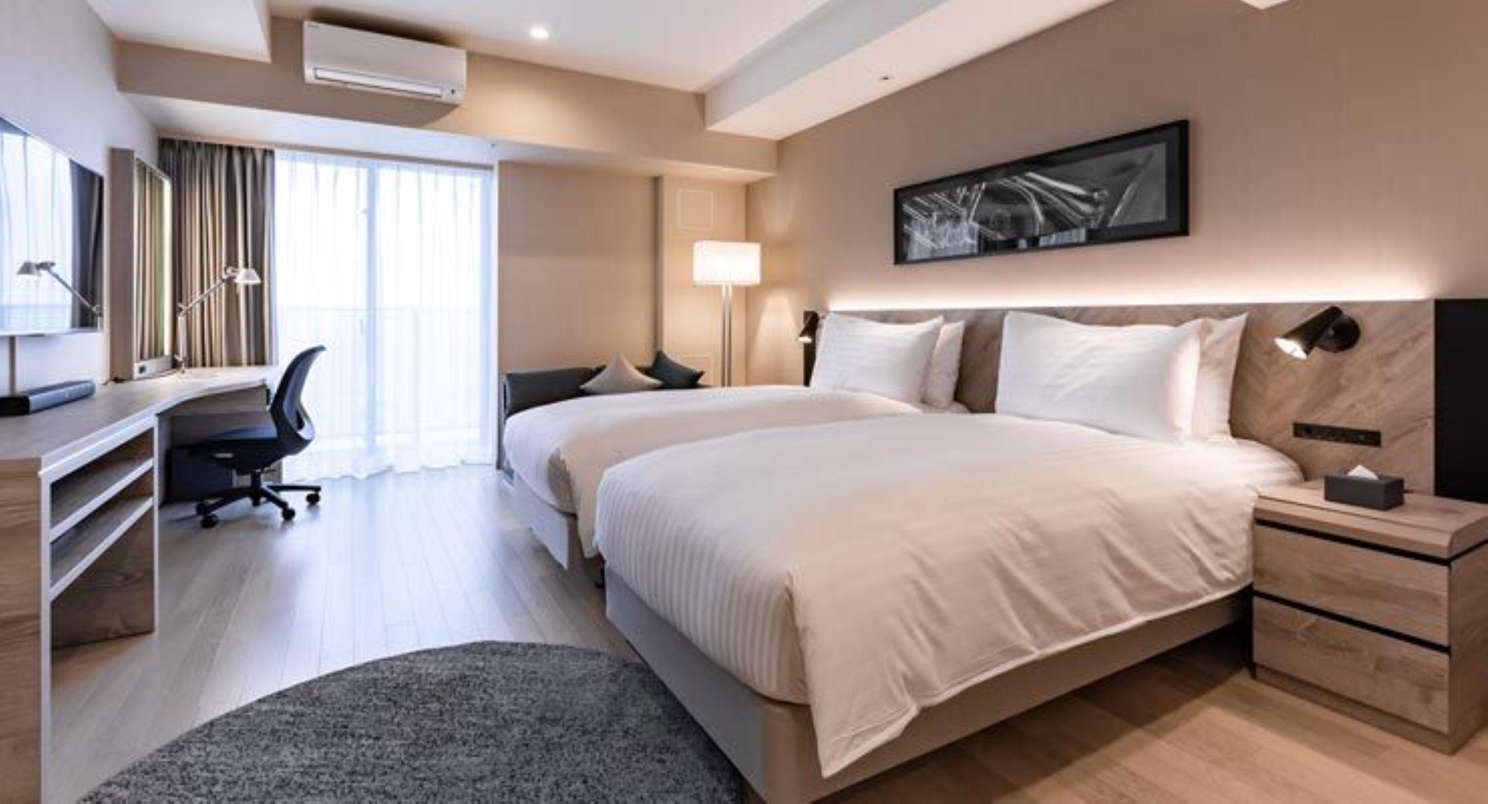 Oakwood Suites Yokohama 요코하마 외부 사진 A room at the hotel
