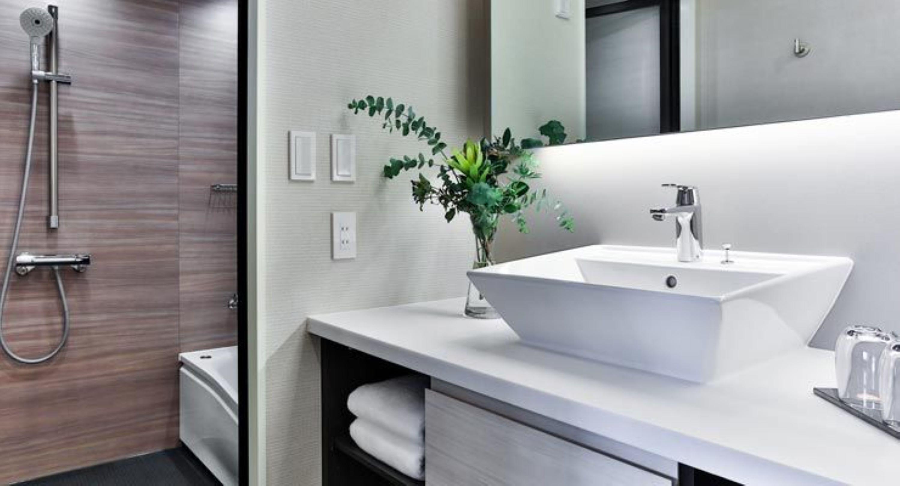 Oakwood Suites Yokohama 요코하마 외부 사진 Bathroom